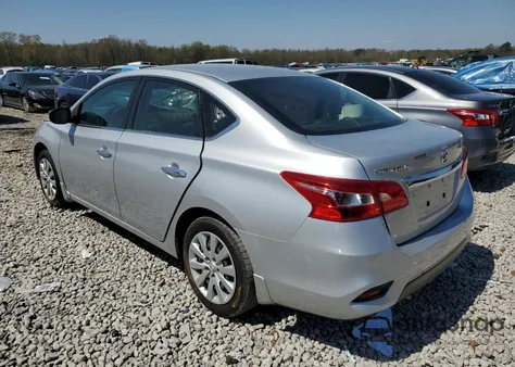 2019 Nissan Sentra S from USA, damaged, VIN 3N1AB7AP7KY346884